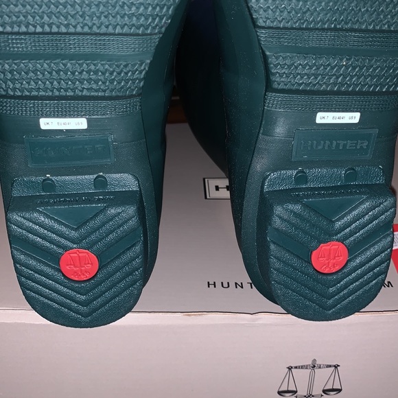 Authentic Hunter Wellington boots Size 9 - Picture 15 of 16